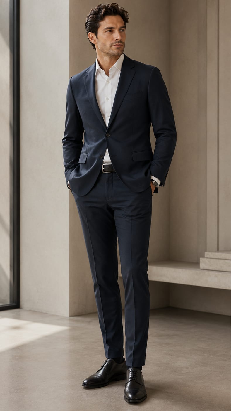 An outfit styled for job interview
